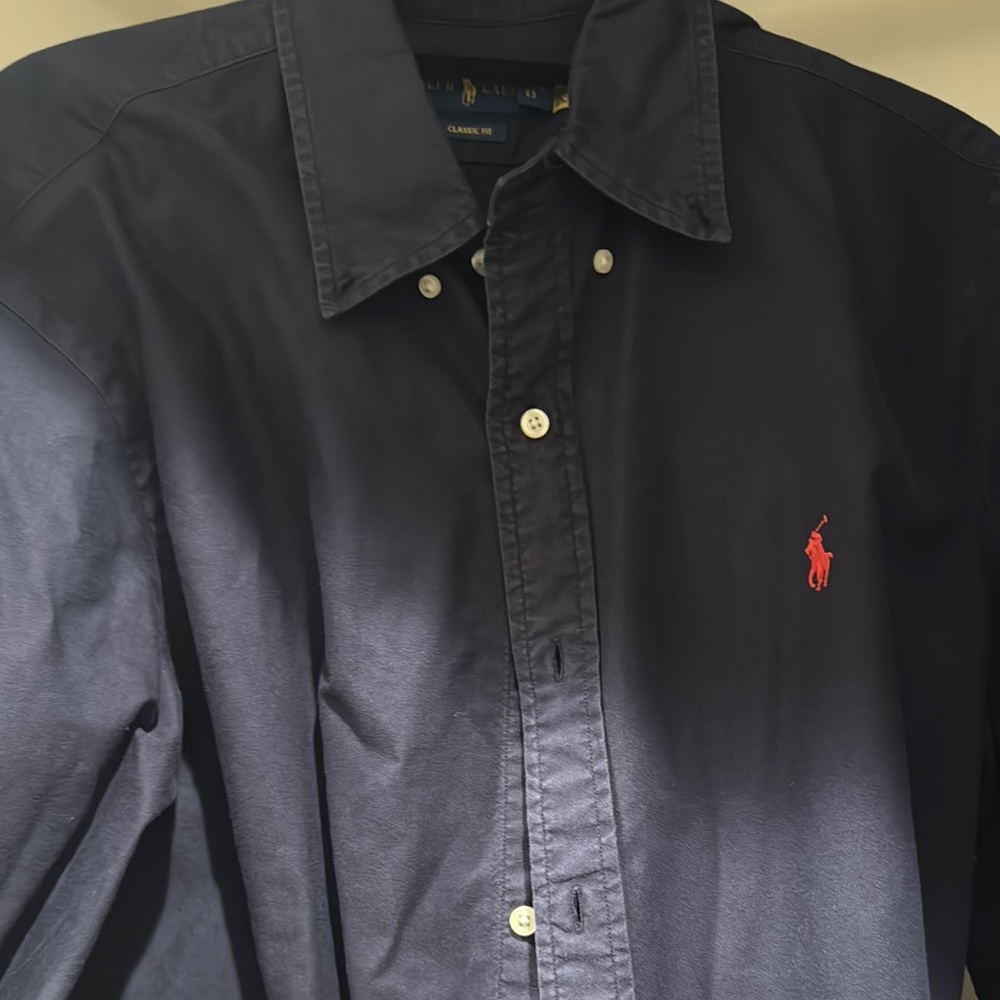 Polo by Ralph Lauren Men's navy Shirt